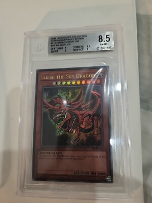 BGS 8.5 ,SLIFER THE SKY DRAGON  2023 YUGIOH 25th ANNIVERSARY -image