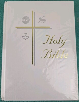 CATHOLIC FAMILY LIFE EDITION, NEW AMERICAN BIBLE By Fireside Catholic SEALED-image