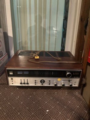 Fisher 404 Stereo Quadrophonic Vintage Receiver Tested Working Phono Audio Rare-image