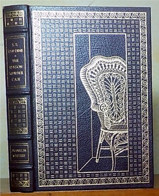 The Benson Murder Case by S. S. Van Dine, Franklin Mystery, Leather Bound Ed-image
