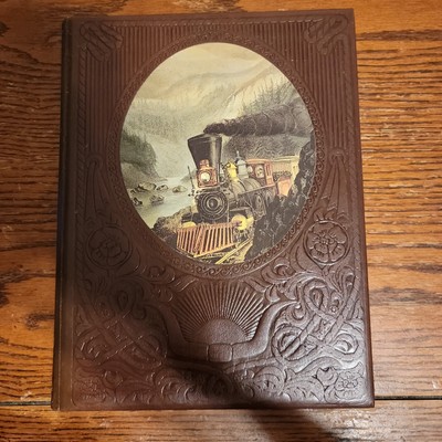 The Railroaders The Old West Time-Life Series Vintage 1973 Book Free Ship-image
