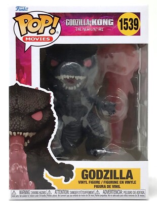 Funko Pop! Godzilla Vs Kong The New Empire Godzilla #1539 with POP Protector-image