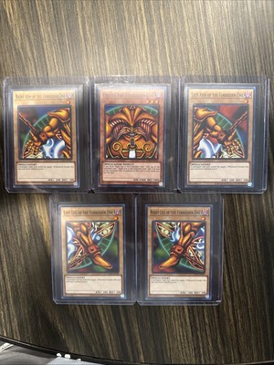 Exodia The Forbidden One (5 Card Complete Set)-image