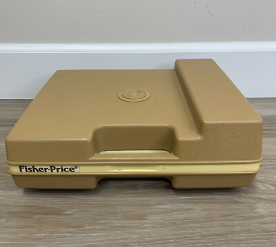 Vintage 1978 Fisher Price # 825 Portable Record Player Phonograph Turntable Kids-image