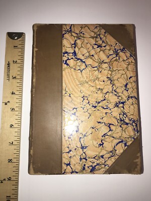 LEATHER BURNS WORKS POETRY SCOTLAND 1897 Leatherbound-image