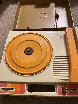 Fisher Price Children's Record Player 1978 Kids Phonograph Parts 847T-image