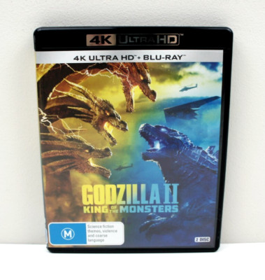 Godzilla II King of the Monsters 4K Ultra HD Blu Ray Region B - Free Postage-image