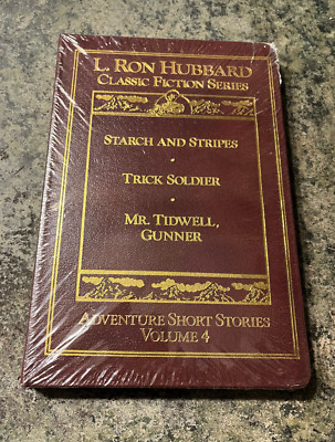 Classic Fiction Series-Adventure Short Stories Vol 4 L Ron Hubbard Leatherbound-image