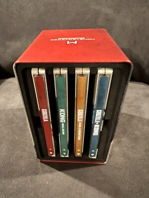 MonsterVerse 4 Film Steelbook Collection (King Kong Godzilla) 4K-image