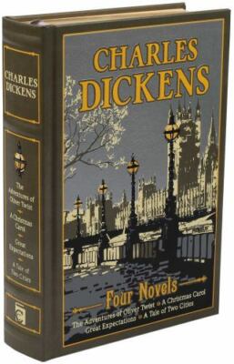 Charles Dickens: Four Novels (Leather-bound Classics) by -image