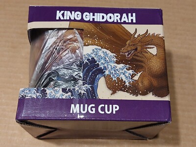 Folcart King Ghidorah Fugaku Godzilla 11 oz. Mug Ukiyo-e Style Art New Folcart-image