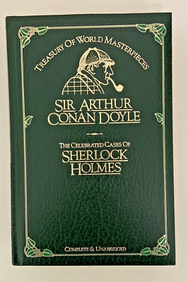 Treasury of World Masterpieces: The Celebrated Cases of Sherlock Holmes; AS NEW-image
