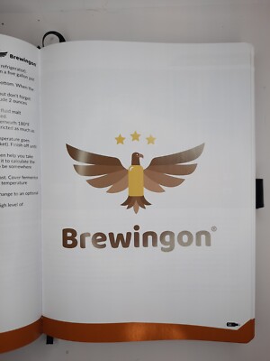 Leather Bound Brewington Brew Book-image