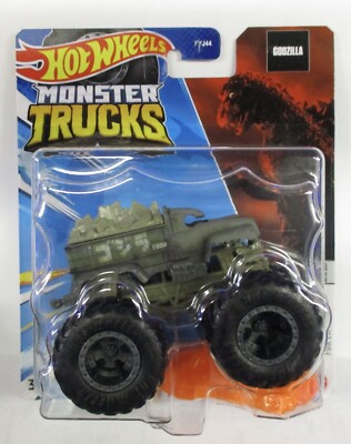 2024 HOT WHEELS MONSTER TRUCKS GODZILLA  -image