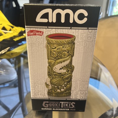 Geeki Tikis Godzilla Jaws Summer Blockbuster SDCC 2024 AMC Exclusive Tiki Mug-image
