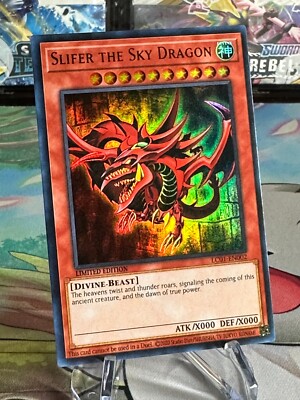 Yugioh! Slifer the Sky Dragon - LC01-EN002 - Ultra Rare - Limited Edition NM-image