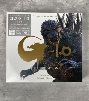 Godzilla Minus One Original Soundtrack Deluxe Edition CD Naoki Sato Japan Import-image