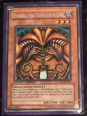 Yu-Gi-Oh! TCG Exodia the Forbidden One Master Collection Volume 1 MC1-EN001...-image