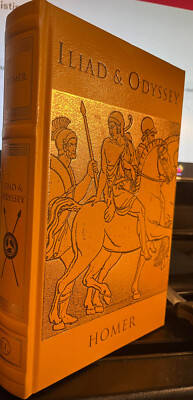 ILIAD & ODYSSEY  Homer New Book  Leather-bound Canterbury Classics Epic Poetry-image