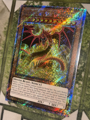 YuGiOh SLIFER THE SKY DRAGON Platinum Secret Rare RA03-EN244-image