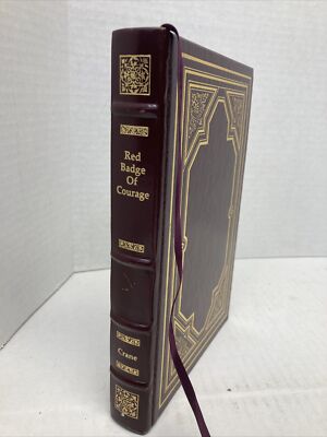 Red Badge Of Courage Crane Thomas Nelson Collectors Classics Hardcover Leather-image
