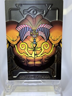Yu-Gi-Oh! Sealed Exodia Profile Card Bandai 1998 Promo Japanese LP-image