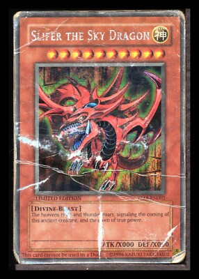 YMA-EN001 Slifer the Sky Dragon - DMG Damaged - Promo-image
