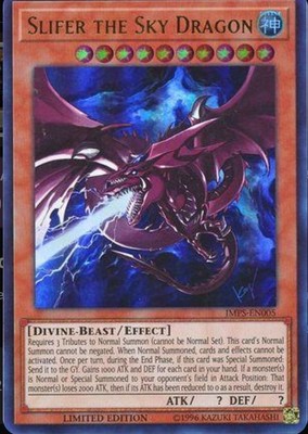 Slifer the Sky Dragon JMPS-EN005 LIMITED EDITION magazine promo-image