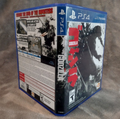 CASE / BOX ART ONLY /NO GAME - GODZILLA 2014 - PlayStation 4 / PS4 - PLEASE READ-image
