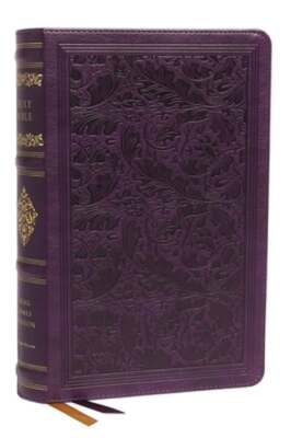 KJV, Personal Size Reference Bible, Sovereign Collection, Leathersoft, Purple,-image