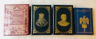 The Castalia History series books 1–4 (1st Edition Cowhide Leather Bound)-image