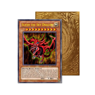 Slifer the Sky Dragon Metal Orica Card - Yu-Gi-Oh!-image