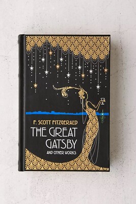 THE GREAT GATSBY and OTHER WORKS by F. Scott Fitzgerald Leather Bound BRAND NEW-image