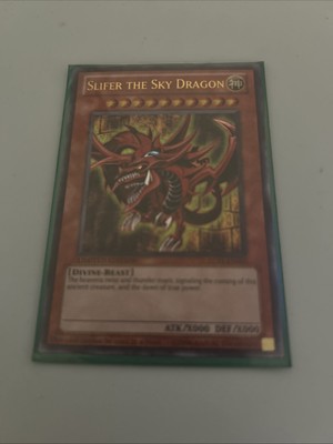 Slifer the Sky Dragon (Secret Rare) GBI-001 Yu-Gi-Oh! Duel Monsters Internationa-image