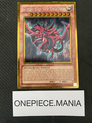 Yu-Gi-Oh! Card Slifer the Sky Dragon PGLD-EN032 Gold Rare-image