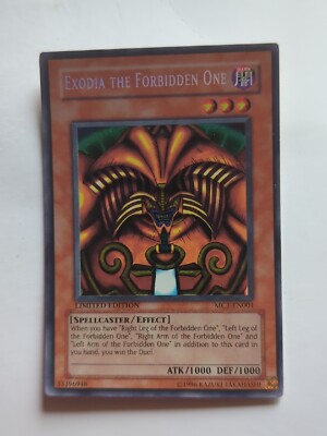Exodia The Forbidden One MC1-EN001 Secret Rare Promo YuGiOh-image