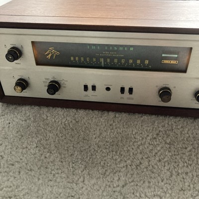 The Fisher 400 Tube FM Multiplex Stereo Receiver - For Parts Or Repair (Read)-image