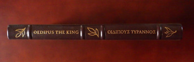 Vintage The Easton Press OEDIPUS THE KING 100 Greatest Books Ever-image