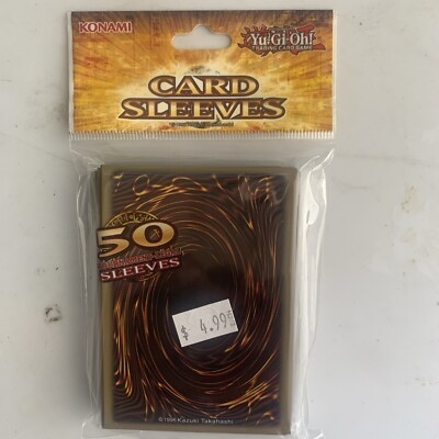 Konami YUGIOH Back - Official Duelist Card Sleeves - Deck Protectors (50 Count)-image