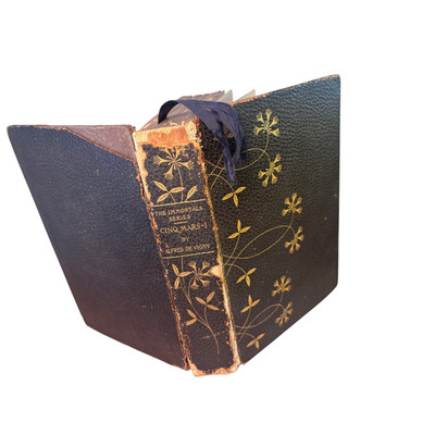 The Immortals Series Cinq Mars V 1 Alfred De Vigny French Acad 1905 Gilt Leather-image