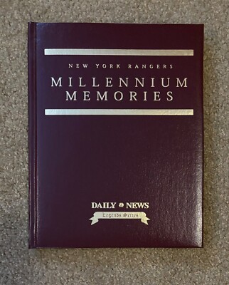 New York Rangers : Millennium Memories Limited Edition SIGNED #115/500 COA-image