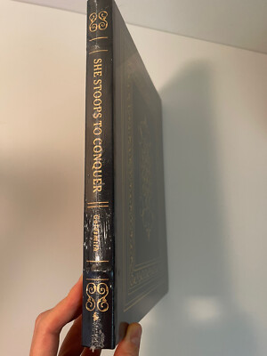 She Stoops to Conquer by Oliver Goldsmith~The Easton Press~Leather Bound SEALED-image
