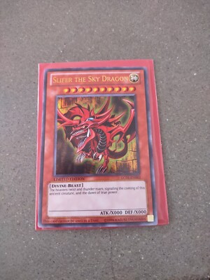 Yugioh Slifer The Sky Dragon YMA-EN001 Ani-Manga Promo SEALED M/NM x1-image