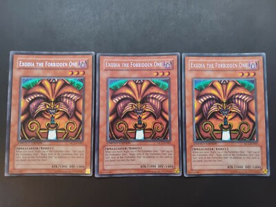 Yugioh - Exodia the Forbidden One MC1-EN001 Secret Rare Limited Edition x1-image