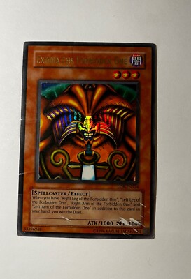Yu-Gi-Oh! TCG Exodia the Forbidden One Yu-Gi-Oh! Foil First Edition-image