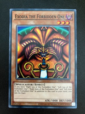 Yugioh Exodia the Forbidden One LDK2-ENY04 Common Unlimited Edition NM-image