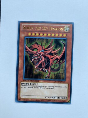 Yugioh Slifer the Sky Dragon YGLD-ENG01 Limited Edition Ultra Rare-image
