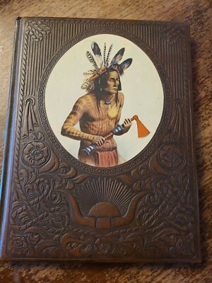 TIME-LIFE book OLD WEST SERIES THE INDIANS  LEATHER COVER-image