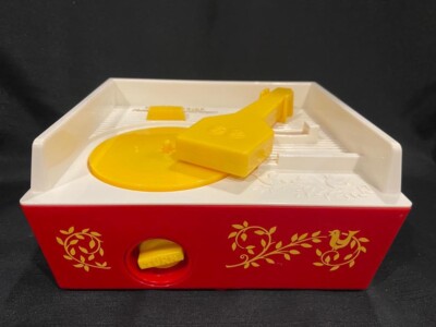 Vintage 1971 Original Fisher Price Music Box Record Player No Records WORKS-image