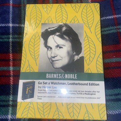 Go Set a Watchman by Harper Lee (Collector's Edition,leatherbound) First Edition-image